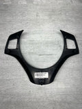 08-13 BMW E90 E92 E93 M3 Lower Steering Wheel Trim Cover Plate Black