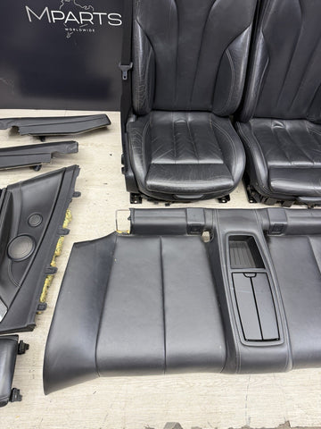 15-20 BMW F83 M4 Convertible Interior Seats & Panels Leather Black *Notes*