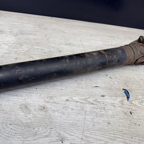 96-99 BMW E36 M3 S52 Manual Drive Shaft Driveshaft OEM 57MM *Damaged Sleeve