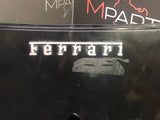 Rear Trunk Bonnet Cover Shield Panel Black 19-23 Ferrari F8 Tributo