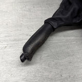 01-06 BMW E46 M3 E BRAKE EMERGENCY PARKING HANDLE LEATHER MECHANISM 1164489