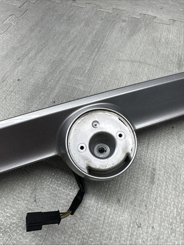 01-06 BMW E46 M3 Convertible Trunk Lid Grip Key Deck Handle Titanium Silver