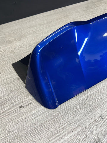 OEM BMW G01 F97 X3 X3M Rear Tailgate Liftagte Trunk Roof Upper Wing Spoiler Blue