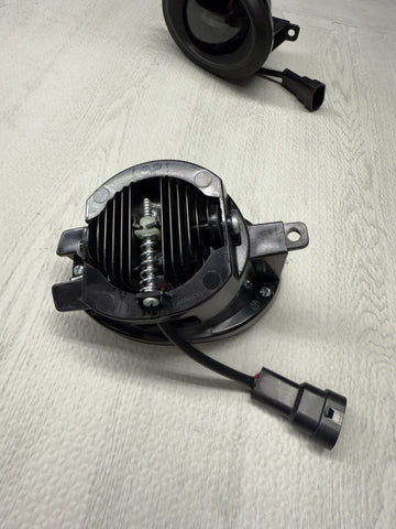 BMW E46 M3 E39 M5 Front Bumper Projector Fogs Fog Lights Black Morimoto XB LED