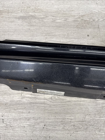 08-13 BMW E93 M3 Convertible OEM Left Side Skirt Rocker Panel Schwarz Jet Black