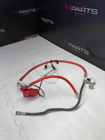 04-10 BMW E63 E64 645 650 M6 Positive / Negative Battery Terminal Cable Wire OEM