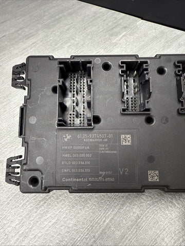 15-20 BMW M4 REAR Body Control Module REM 9374507 OEM