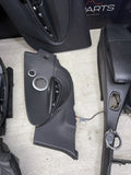 06-10 BMW E64 M6 Front Rear Seats Door Panels Leather Merino Seats Set Black Oem