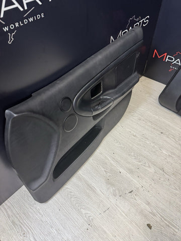 BMW E36 M3 318i 325i 328i 95-99 Front Seats Door Panels Interior Black Sedan