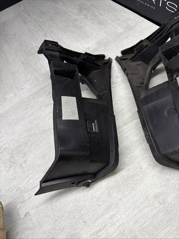 01-06 BMW E46 M3 FRONT BUMPER COVER GUARDS BRACKETS 2695247