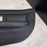 96-02 BMW Z3M Front Passenger Right Door Card Panel Cover Trim Leather Black