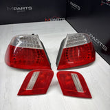 01-06 E46 BMW 330 M3 CONVERTIBLE REAR LED TAIL LIGHTS 6937454 SET