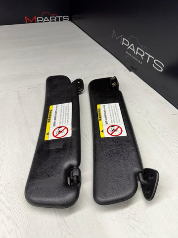 98-02 BMW Z3M Z3 M COUPE SUN VISOR VISORS SET BLACK