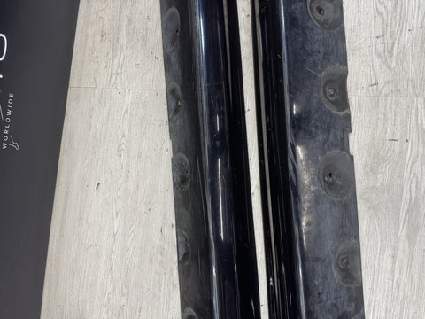 01-06 BMW E46 M3 Rocker Panel Side Skirts OEM Carbon Black