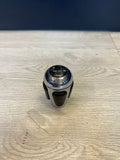 2001-2003 BMW E46 M3 SMG GEAR SHIFT KNOB NAPPA LEATHER CHROME OEM