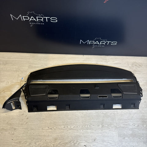 15-18 BMW F80 M3 SEDAN 4DR REAR WINDOW DECK SHELF COVER TRIM SUNSHADE OPTION