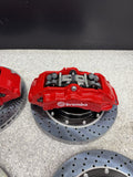 NEW 01-06 BMW E46 M3 BREMBO Big Brake Kit Yellow Calipers Rotors Set Plug Play