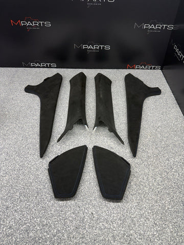 PORSCHE 718 GT4 RS GT4RS GTS CAYMAN ALCANTARA PILLARS COVERS TRIMS