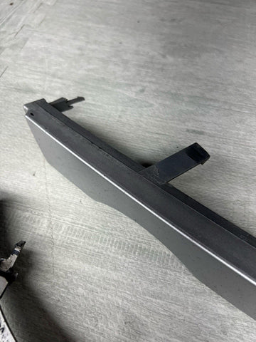 BMW E46 M3 Headlight Trims With Non Washer Option Titanium Silver