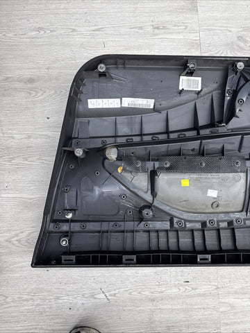 01-06 BMW E46 M3 FRONT LEFT DRIVER SIDE DOOR PANEL CARD CINNAMON