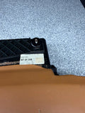99-03 BMW E39 M5 Right Passenger Dashboard Glove Box Leather Caramel OEM