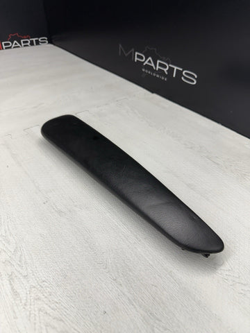 01-06 BMW E46 M3 Door Upper Arm Rest Armrest Pad Black Right Passenger
