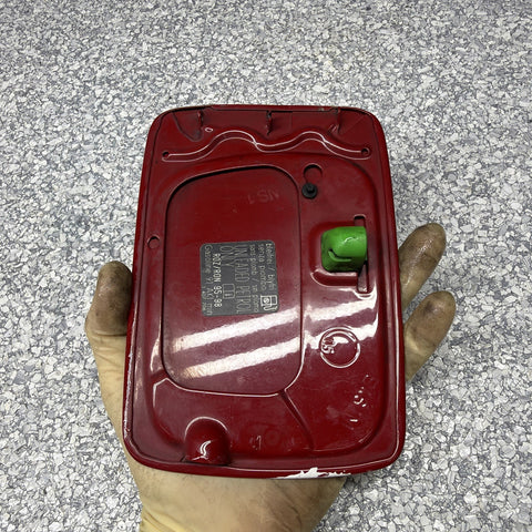 01-06 BMW E46 M3 Rear Fuel Gas Tank Flap Filler Lid Cover Cap Imola Red OEM