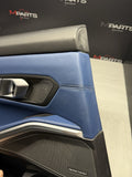 BMW 21-26 G80 M3 Sedan Rear Left Driver Side Door Panel Fjords Blue