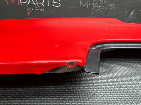 FERRARI 458 SPIDER REAR DECK LID SPOILER PANEL NERO DAYTONA OEM 82998811