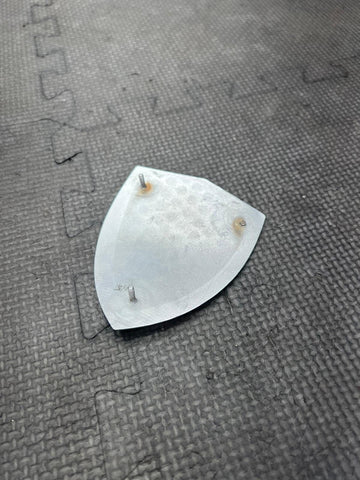 Ferrari 488 458 Italia California Carbon Fiber Fender Shield Badge Emblem