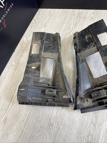 01-06 BMW E46 M3 FRONT BUMPER COVER GUARDS BRACKETS 2695247