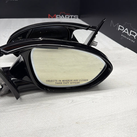 2008-2011 BMW E90 M3 Sedan Left Right Power Folding Side Mirrors Alpine White OE