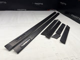 BMW E36 M3 Coupe 1992-1999 Black Door Mouldings Trims Set OEM