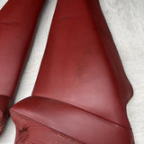 BMW E46 01-05 325ci 330ci M3 Coupe Rear Side Seat Bolsters Imola Red *Notes*