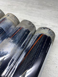 08-13 OEM BMW E92 E93 M3 S65 Rear Exhaust Quad Muffler Tips (4)