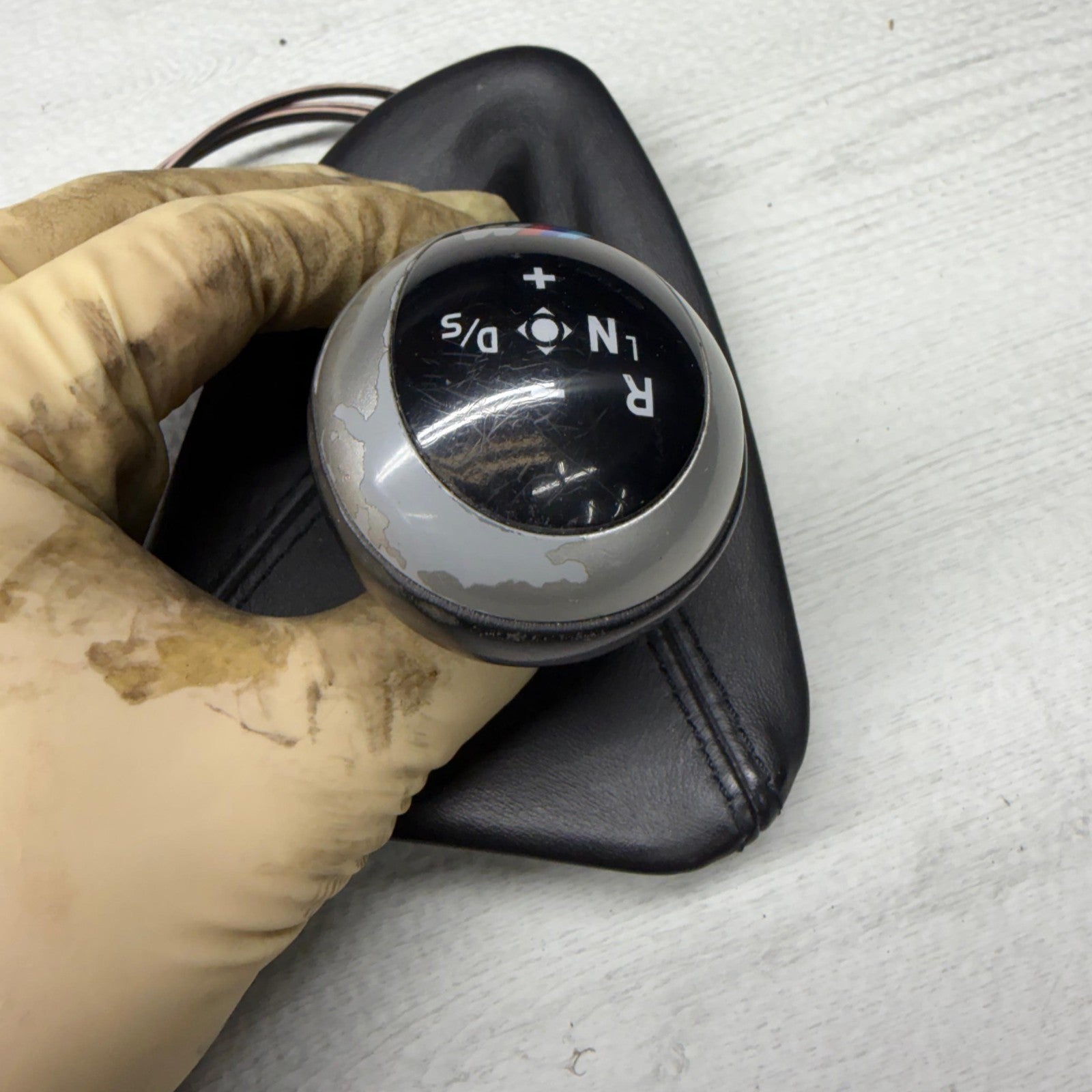 bmw e90 gear shift knob 08-13 BMW E90 E91 E92 E93 M3 DCT Shifter Gear Selector Switch Knob OEM