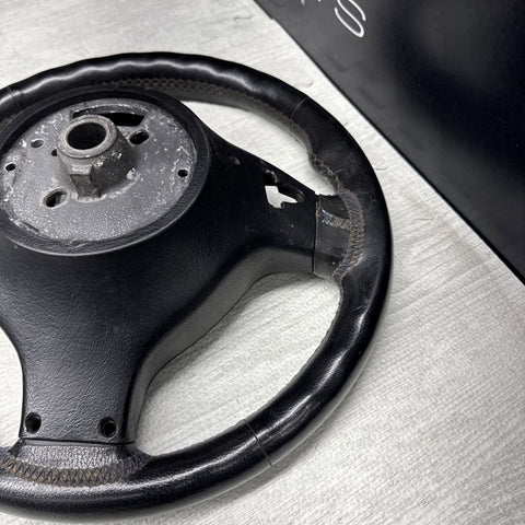 BMW Steering Wheel 01-06 E46 M3 Stock SMG 32342282020 GRADE F *Notes*