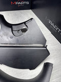 01-06 BMW E46 M3 Left Right Kick Dead Pedals Covers Trims Panels Genuine Black