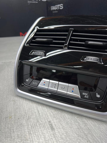 18-24 BMW G01 X3 G02 X4 F97 X3M Rear Climate Control AC Panel w/ Vent Trim OEM