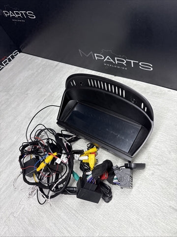08-13 BMW E60 E90 E92 E93 M3 NAVIGATION RADIO SCREEN MONITOR DISPLAY AFTERMARKET