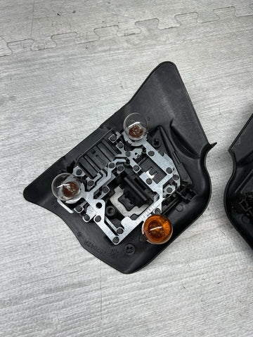 01-03 BMW E46 M3 TAIL LIGHT COVERS BULBS CARRIERS OEM