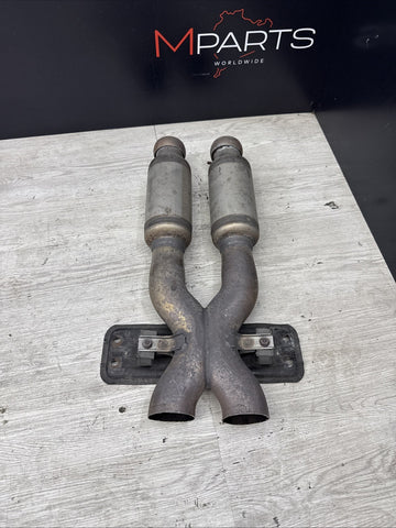 08-13 BMW E90 E92 E93 M3 OEM MUFFLER EXHAUST MIDPIPE SILENCER RESONATORS