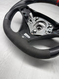 BMW 08-13 E90 E92 E93 M3 DCT Flatbottom Steering Wheel Rewrapped