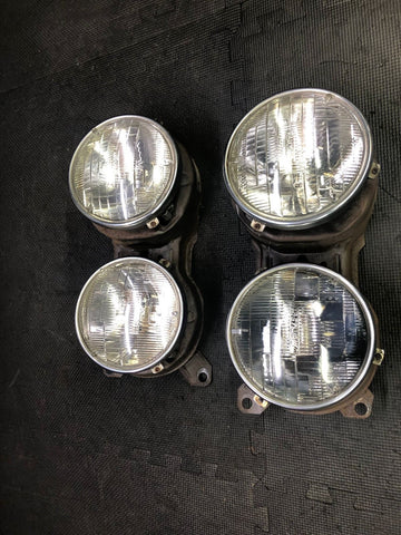 BMW E24 6-Series M6 M635CSi Front Headlights Head Lights Lamps