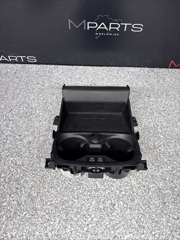 25+ BMW F74 228 Cup Holders Cupholders Wireless Charger Compartment OEM 5A36552