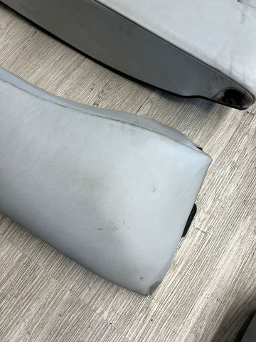 94-99 BMW E36 M3 Coupe Rear Vader Seats Vaders Dove Grey Backrest Bench Bolsters