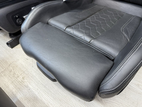 20-25 BMW F97 X3M Original Black Front Rear Door Interior Seats Complete *Rail