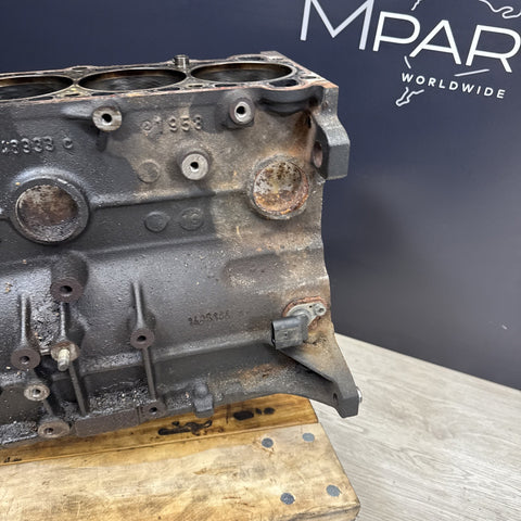 BMW OEM GENUINE E36 M3 Z3M S52 BARE CAST IRON ENGINE BLOCK 3.2 3.2L 11111405514