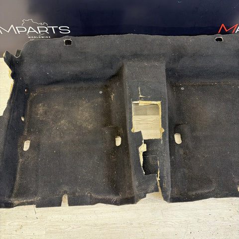 01-06 BMW E46 M3 OEM Coupe 2dr Rear Black Floor Carpet Interior *Notes*