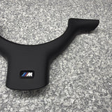 NEW 01-06 BMW E46 M3 Lower Steering Wheel Trim Cover Plate Leather